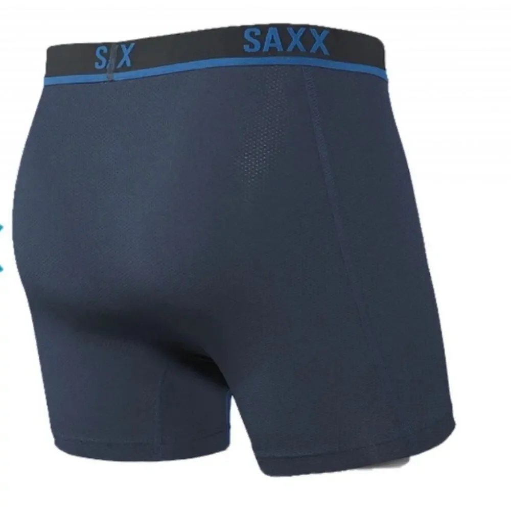 SAXX Kinetic HD Boxer Brief Ballpark Pouch Navy City Blue Underwear XXL